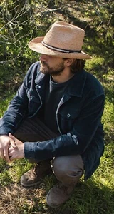 BNWT Jaxon & James El Paso Straw Outback Wire Brim Hat - Natural S 55cm RRP£49 - Picture 1 of 7
