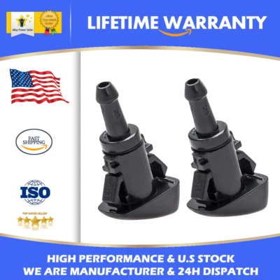 Pulverizador de boquilla de lavado de parabrisas para Dodge Ram 1500 2500 2009-2014 2015 2016 2017 Foto 1 de 4