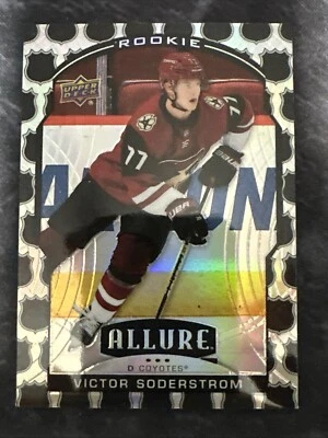 2020-21 Upper Deck Allure Rookie NHL Shield 2005 90 Victor Soderstrom Coyotes - Image 1 of 2