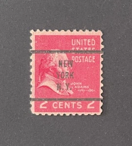 New York, New York Type 63 Precancel - 2 cents Prexie U.S. #806 - NY - Picture 1 of 1