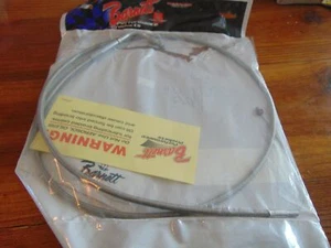 Harley Davidson Road Glide FLTR injected stainless throttle cable Barnett - Picture 1 of 5