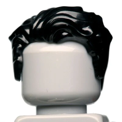 NUEVO LEGO - Figura Pelo - Hombre - Barrido Izquierdo Desplegado Negro - 75189 76057 76087  Foto 1 de 2