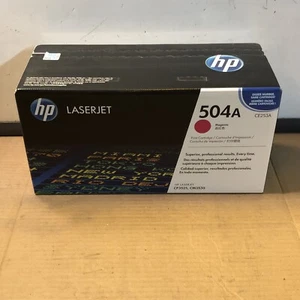 NUEVO cartucho de tóner magenta hp LaserJet CE253A 504A CAJA SELLADA - Imagen 1 de 2