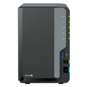 Servidor Synology Diskstation DS224+ NAS Negro - Imagen 1 de 5