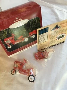 Hallmark Kiddie Car Classics - 1955 Murray Tractor Trailer Cast Metal 1998 NIB - Picture 1 of 4