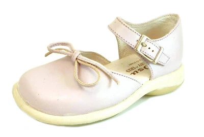 DE OSU - España - Zapatos de vestir con lazo de cuero lila para niñas - Mary Jane - Europeos - Talla 7 Foto 1 de 4