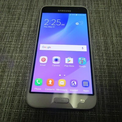 SAMSUNG GALAXY J3 (2016) (UNLOCKED) CLEAN ESN, WORKS, PLEASE READ!! 63909 - Image 1 of 3
