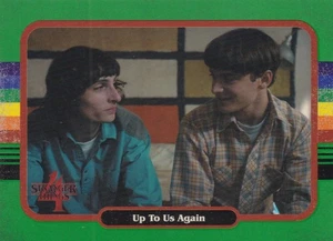 2023 Stranger Things Season 4  GREEN  VERSION  #53 Up to Us Again - Picture 1 of 1