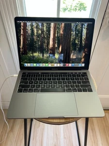 13.3" Apple 2018 Macbook Pro Quad Core i5 250GB SSD 16GB Ram Touch Bar Sequoia - Afbeelding 1 van 9
