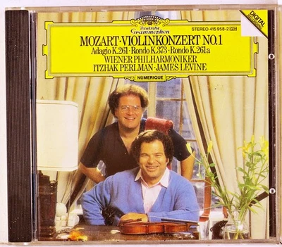 Itzhak Perlman - Mozart: Violin Concerto No.1; Ada... (CD 1990) - Image 1 of 2