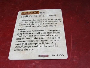 Spellfire: 1st Edition: 29/100: Spell Book of Drawmij - Picture 1 of 2