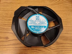 ORION FANS OA172SAPL-11-1 TB 115V 0.25/0.23Amp 29/28WATT Cooling Fan (NO CORD) - Picture 1 of 7