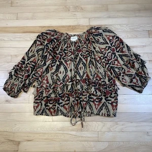 Denim & Supply Ralph Lauren Hemd Medium Damen RL Boho Bauern Frühling - Bild 1 von 9