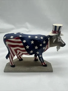 Cow Parade Uncle Sam #9119 Patriotic Cow 1/2446 CowParade Holdings Corporation - Bild 1 von 9