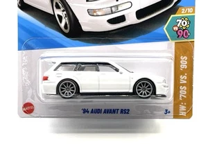 2025 Hot Wheels '94 Audi Avant RS2 Wagon (white) #29 SUPER CUSTOM WHEEL SWAP AEB - Picture 1 of 4