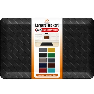 4/5 Inch Extra Thick Kitchen Mats for Floor,Non Slip Anti Fatigue Kitchen Rug... - Bild 1 von 8