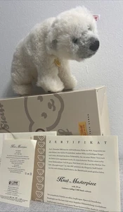 Steiff Masterpiece Eisbär Knut polar bear Limited edition of 3000 2007 Alpaca - Picture 1 of 7
