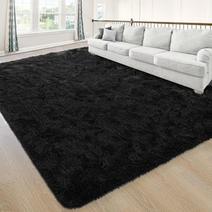 Washable, Non-Slip Area Rug, Ultra Soft Area Rugs 4x5.3 Feet Fluffy Carpets f... - Picture 1 of 7