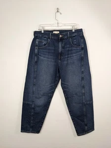 NWT Women’s Torrid 12 R Festi High Rise Barrel Classic Denim Jeans Blue NEW - Picture 1 of 11