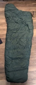"Saco de dormir vintage Eddie Bauer Kara Koram plumón de ganso cremallera completa 34 x 93"" 3 lb" - Imagen 1 de 13