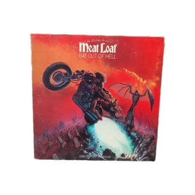 Meat Loaf - Bat Out Of Hell - 1977 Epic Records PE 34974 - Orange Label - VG - Image 1 of 2