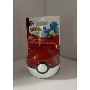 MEGA Construx - Pokemon Pokeball Evergreen Set - SQUIRTLE in Pokeball (17 Stück) - Bild 1 von 2