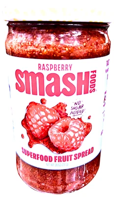 Smash Foods Raspberry Fruit Spread 26 Oz Jar EXP 08/2027 - Image 1 of 3