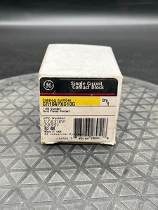 General Electric CR104PXC10G Einkreis Kontaktblock NEU - Bild 1 von 7