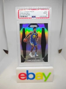 Jordan Bell 2017-18 Panini Prizm Silver Prizm #47 PSA 9 - Imagen 1 de 1