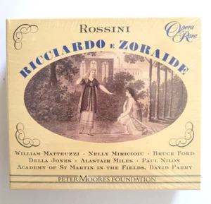 ROSSINI - RICCIARDO E ZORAIDE - 3 CD - OPERA RARA - DAVID PARRY - 1996 - Foto 1 di 3