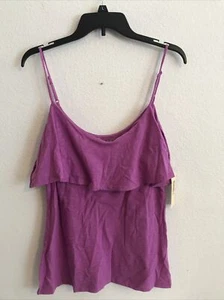 Decree Juniors Adjustable Strap Spaghetti Tank Top purple XL Ret$28(TW-1517) - Picture 1 of 5