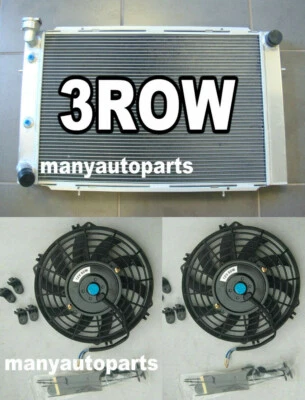 Aluminum Radiator & Fans HOLDEN WB STATESMAN UTE SEDAN 253 & 308 V8 1980-1984 - image 1 of 4