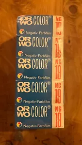 ORWO NC19 COLOR 120 film, unopened 10pack. Expired Oct, 1991. - Picture 1 of 5
