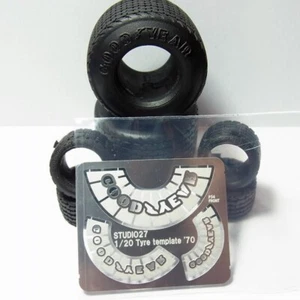 STUDIO27 1/20 Tyrrell P34 Rain Tyre Set for TAMIYA FP20154 - Picture 1 of 4