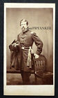 Signed Col Charles Wheldon Antique Civil War Photo Autograph Cdv  31St Mass Inf