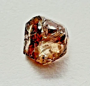 Aust. Argyle 0.31 Ct. Pinkish Champagne Colour, Polished Rough Diamond - Picture 1 of 10