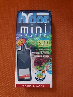 HydorHydor Mini Calentador de Acuario Sumergible, Acuarios de 15 Vatios 5 a 10 Galones Foto 1 de 4