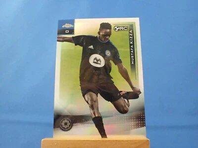 Mustafa Kizza Topps Chrome MLS Soccer 2021  Refractor RC Rookie - Image 1 of 2