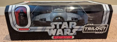 Star Wars the Original Trilogy Collection Darth Vaders Tie Fighter with figure - Image 1 of 4