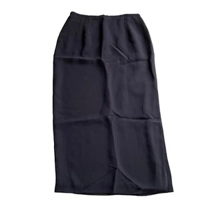 Talbots Petites Bleistiftrock marineblau Größe 8 neu mit Etikett Seitenschlitz Büro - Bild 1 von 6