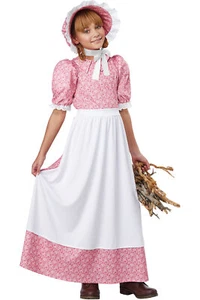 California Costume Early American Child Girls Patriotic Halloween Outfit 00590 - Picture 1 of 2