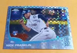 2013 Topps Chrom X-Fraktoren #154 Nick Franklin Rookie RC - Mariners - Bild 1 von 2