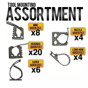 Quick Fist 42-Piece Clamp Assortment - Picture 1 of 1