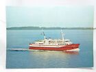 Mf Sydfyn Passenger Ferry Boat Faaborg -Gelting Line Denmark Vintage Postcard