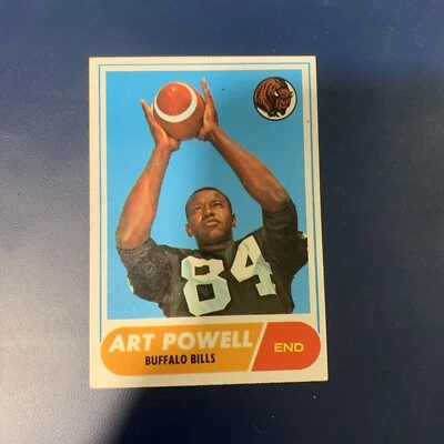 1968 Topps Art Powell #71 Buffalo Bills - Image 1 of 4