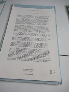 LETZTER WILLE UND TESTAMENT VON NATALIE WOOD! OOAK only copy ebay 25p w death cert - Bild 1 von 2