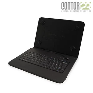 Universal Tablet Schutzhülle +USB-Tastatur 9-10 Zoll Tasche Hülle Case QWERTZ - Bild 1 von 15