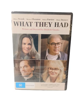 What They Had (DVD 2018) Drama Tragedy Family Brother Siblings R2, 4 Brand New - Image 1 of 4
