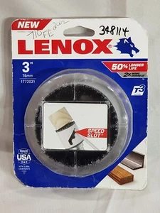 Lenox 3" 1772021 Bi-Metal Speed Slot Hole Saw - New - Picture 1 of 2