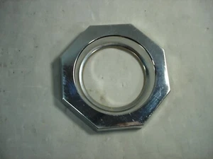 1972-1979 LINCOLN CONTINENTAL MARK IV CHROME CENTER HUBCAP TRIM SURROUND - Picture 1 of 6